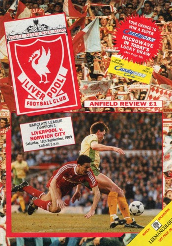 Match programme